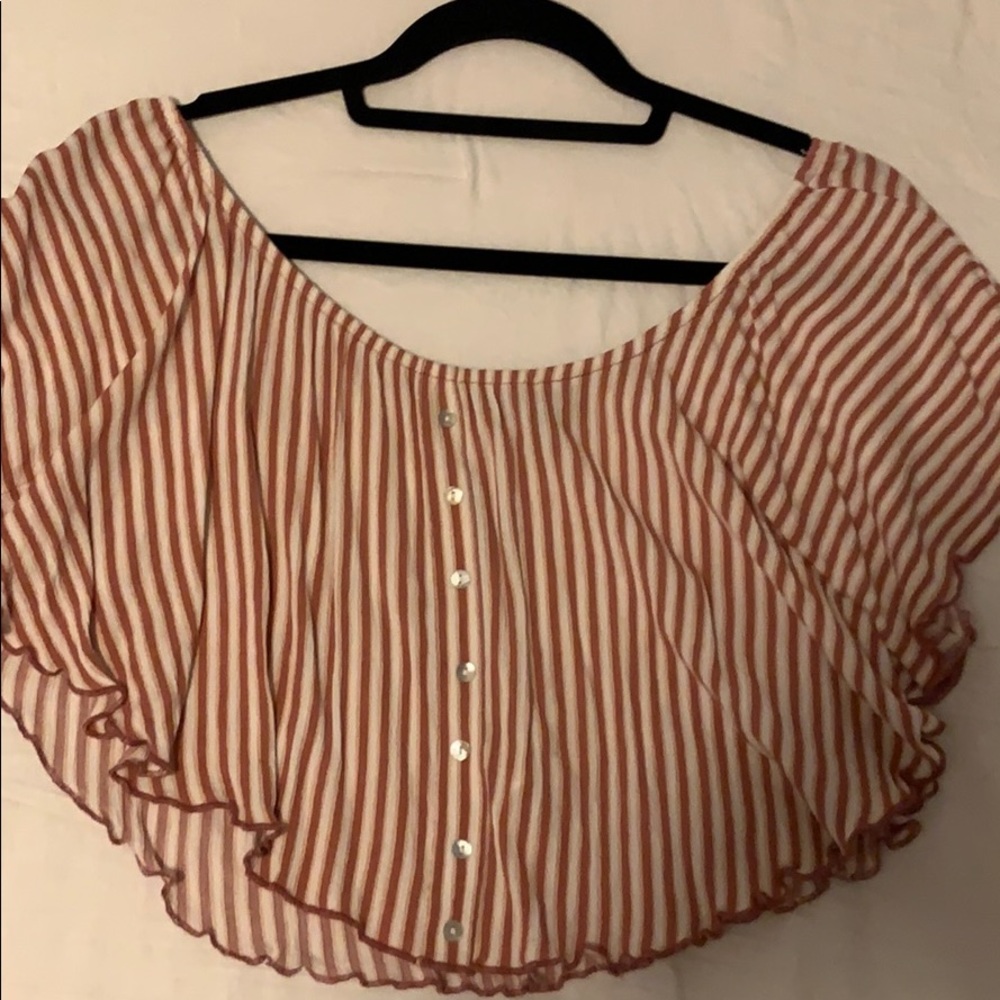 A off the shoulder top